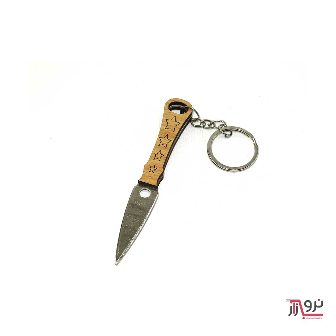 جاکلیدی-چاقو-زنجان-دسته-چوبی۳