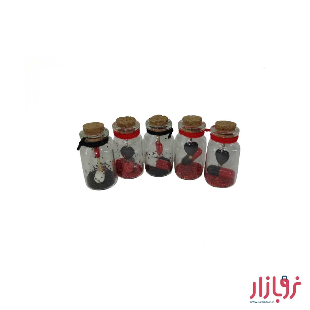شیشه-عشق-با-قلب-قرمز-ولنتاین۲