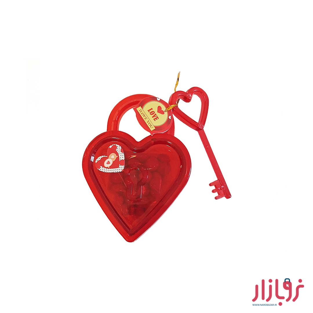 شکلات ولنتاین طرح قفل و کلید۱